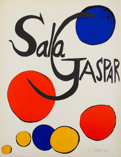Alexander Calder | Cartel para la Sala Gaspar