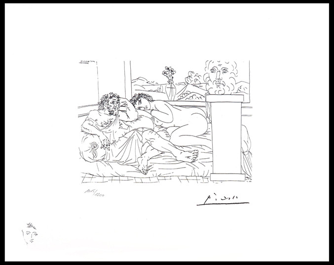 Pablo Picasso | 174 Le repos du Sculpteur, IV Pablo Picasso | 174 Le repos du Sculpteur, IV