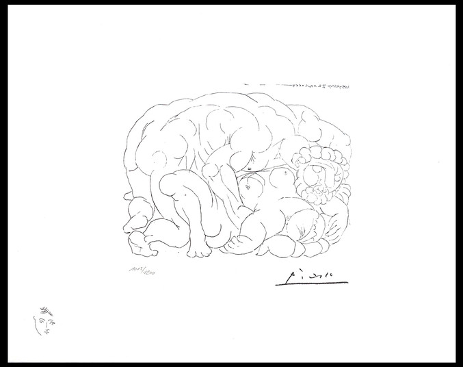 Pablo Picasso | 180 Le Viol II