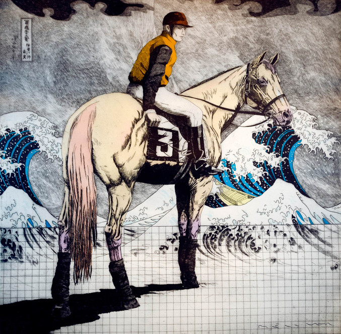 Fernando Bellver | Hokusai, Serie Turf