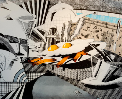 Fernando Bellver | English breakfast, Serie Bodegones