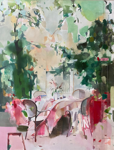 Ana Alcaraz | Jardín entre manteles