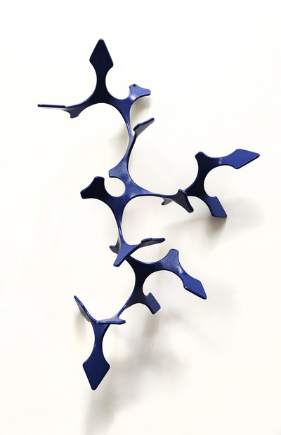 Diego Canogar | Enroscada Azul Cronos