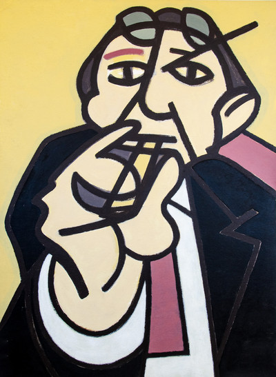 Juan Calonje | Hombre fumando
