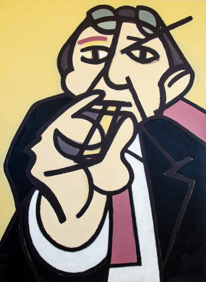 Juan Calonje | Hombre fumando Juan Calonje | Hombre fumando