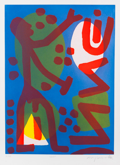 A.R. Penck | Nacht