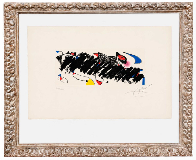 Joan Miró | Par dessus la haie